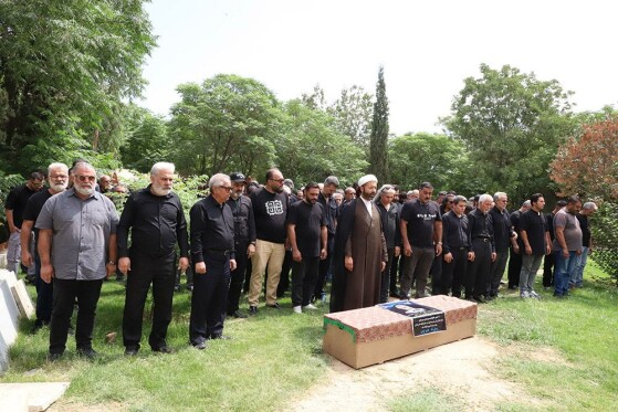 مراسم تشییع زنده‌یاد یعقوب صباحی