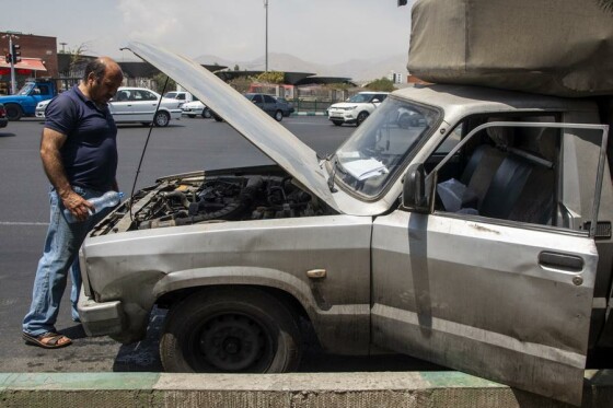 گرمای هوای تهران