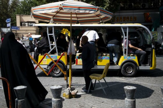 گرمای هوای تهران