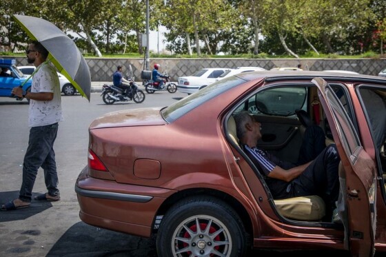 گرمای هوای تهران