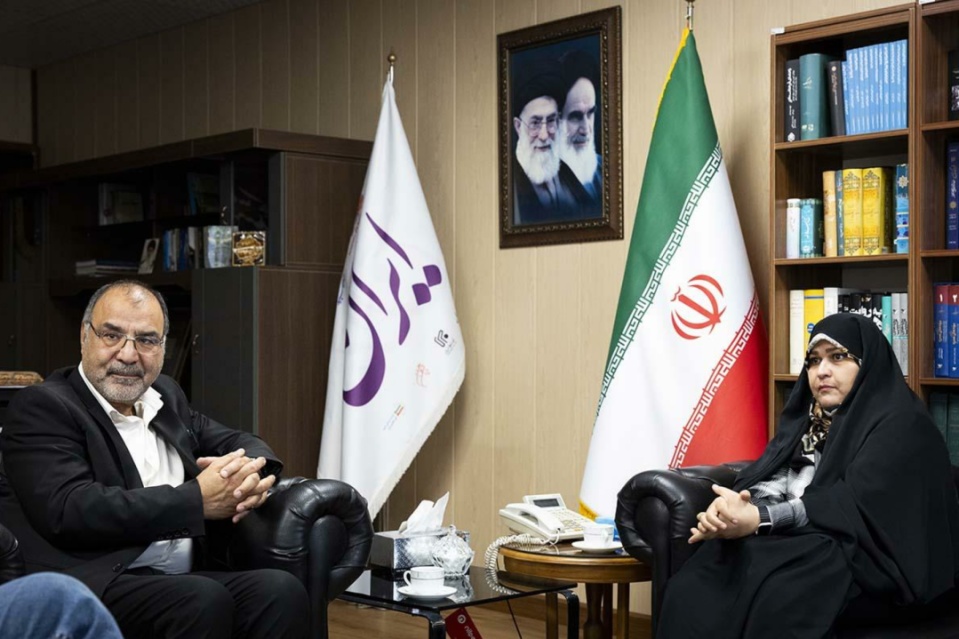 بازدید مدیرعامل موزه سینما از موسسه فرهنگی مطبوعاتی ایران