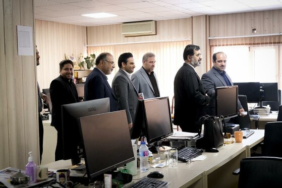 بازدید استاندار قم از موسسه ایران