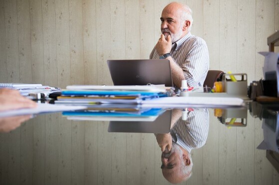 احمد توکلی به روایت عکاسان روزنامه ایران