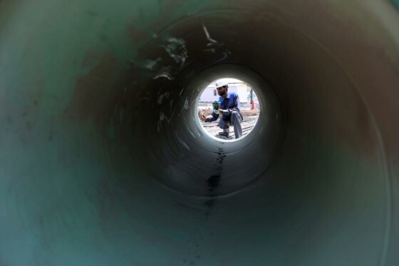 طرح خط جایگزین انتقال آب از زیاران به بیلقان