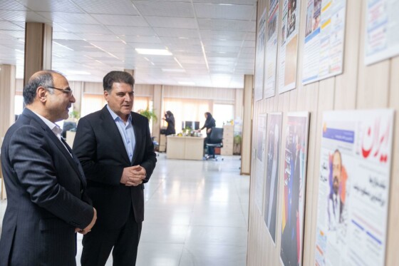 بازدید معاون سیاسی وزیر کشور از روزنامه ایران