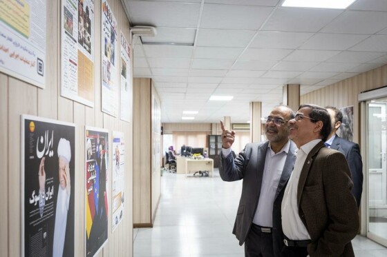 بازدید مدیرعامل مپنا از روزنامه ایران