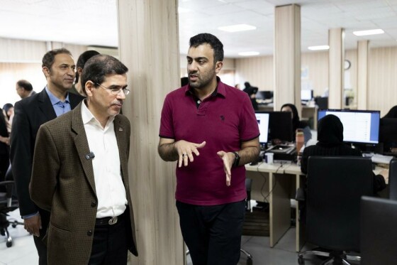 بازدید مدیرعامل مپنا از روزنامه ایران