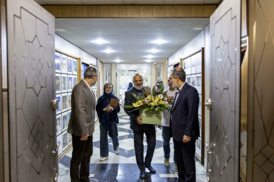 بازدید رییس سازمان سینمایی کشور از روزنامه ایران