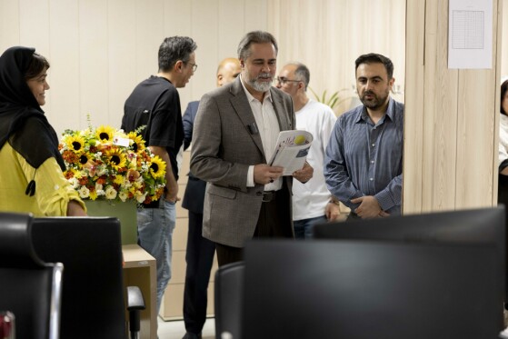 بازدید رییس سازمان سینمایی کشور از روزنامه ایران