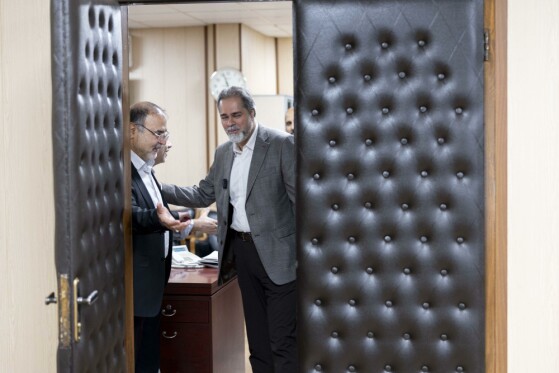 بازدید رییس سازمان سینمایی کشور از روزنامه ایران