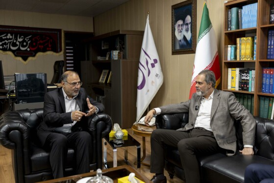 بازدید رییس سازمان سینمایی کشور از روزنامه ایران