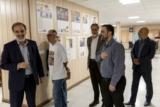 بازدید رییس سازمان سینمایی کشور از روزنامه ایران