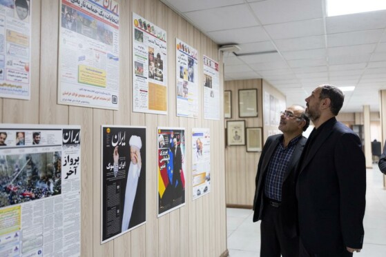 بازدید رئیس شورای عالی استان ها از روزنامه ایران