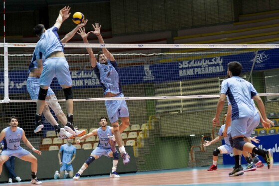 آخرین تمرین تیم ملی والیبال زیر ۲۱ سال مردان قبل از اعزام به مسابقات جهانی