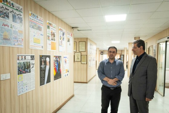 بازدید رئیس صندوق بازنشستگی کشوری از روزنامه ایران