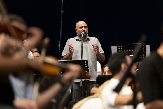 تمرین ارکستر سمفونیک تهران