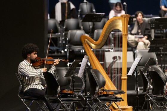 تمرین ارکستر سمفونیک تهران