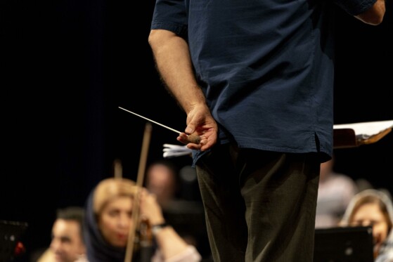 تمرین ارکستر سمفونیک تهران