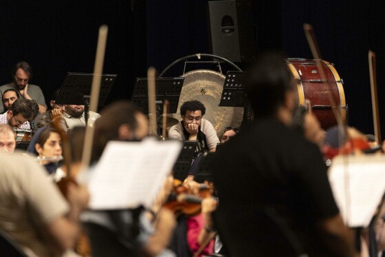 تمرین ارکستر سمفونیک تهران