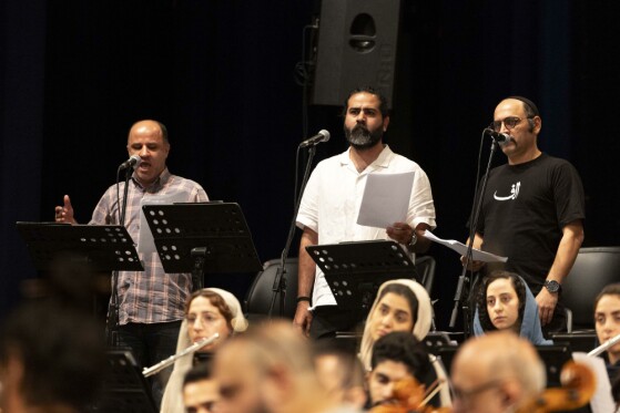 تمرین ارکستر سمفونیک تهران