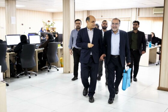 بازدید استاندار گیلان از روزنامه ایران