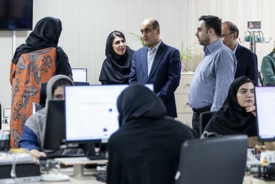 بازدید استاندار گیلان از روزنامه ایران