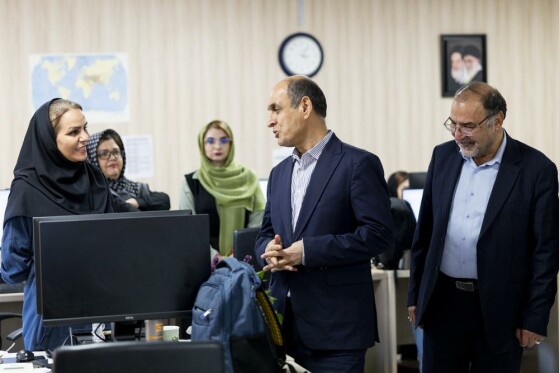 بازدید استاندار گیلان از روزنامه ایران