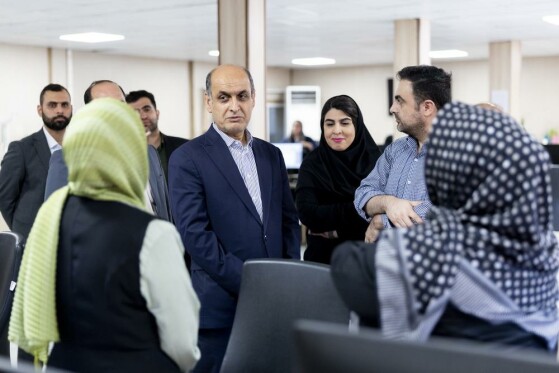 بازدید استاندار گیلان از روزنامه ایران