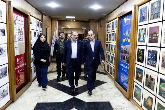 بازدید استاندار گیلان از روزنامه ایران