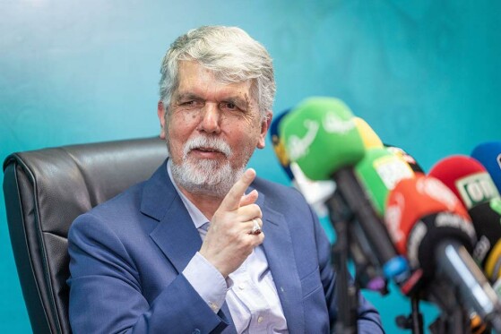 نشست خبری سیدعباس صالحی وزیر فرهنگ و ارشاد اسلامی