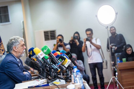 نشست خبری سیدعباس صالحی وزیر فرهنگ و ارشاد اسلامی