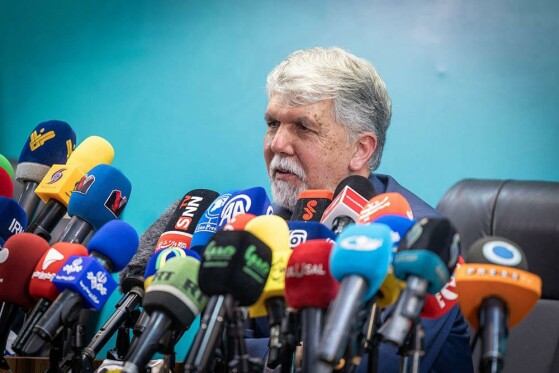 نشست خبری سیدعباس صالحی وزیر فرهنگ و ارشاد اسلامی