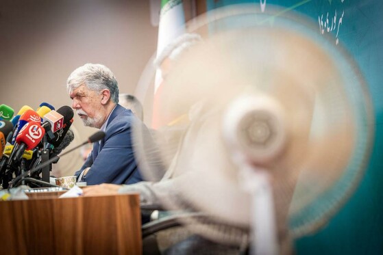 نشست خبری سیدعباس صالحی وزیر فرهنگ و ارشاد اسلامی