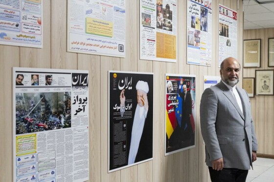 بازدید مدیرعامل صندوق هنر از روزنامه ایران