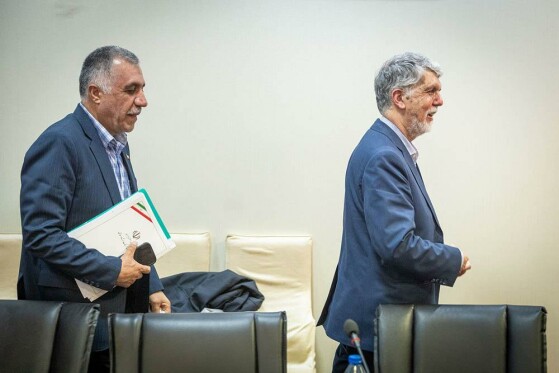 نشست خبری سیدعباس صالحی وزیر فرهنگ و ارشاد اسلامی