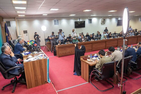 نشست خبری سیدعباس صالحی وزیر فرهنگ و ارشاد اسلامی