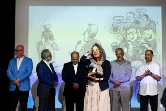 آیین اختتامیه جشنواره کاریکاتور باج نیوزها