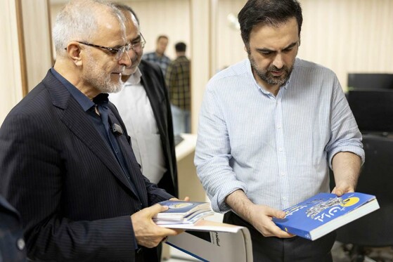 علیاکبر پورجمشیدیان معاون وزیر کشور در تحریریه روزنامه ایران