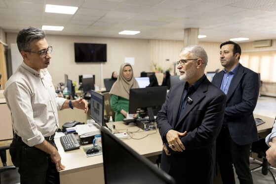 علیاکبر پورجمشیدیان معاون وزیر کشور در تحریریه روزنامه ایران