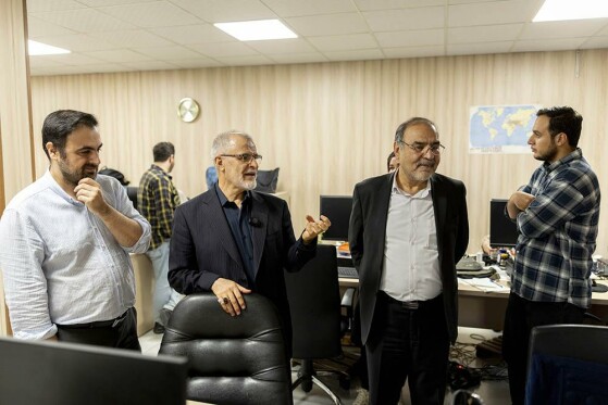 علیاکبر پورجمشیدیان معاون وزیر کشور در تحریریه روزنامه ایران