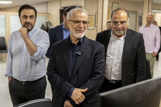 علیاکبر پورجمشیدیان معاون وزیر کشور در تحریریه روزنامه ایران