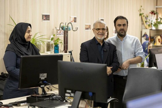 علیاکبر پورجمشیدیان معاون وزیر کشور در تحریریه روزنامه ایران