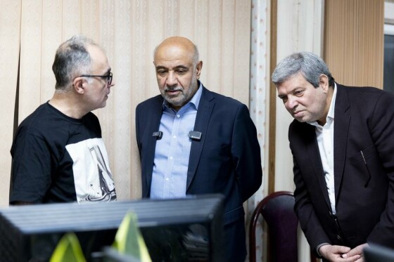 بازدید وزیر تعاون، کار و رفاه اجتماعی و رئیس سازمان بهزیستی از روزنامه ایران