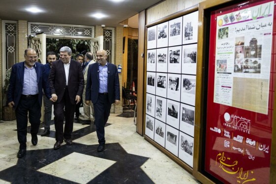 بازدید وزیر تعاون، کار و رفاه اجتماعی و رئیس سازمان بهزیستی از روزنامه ایران