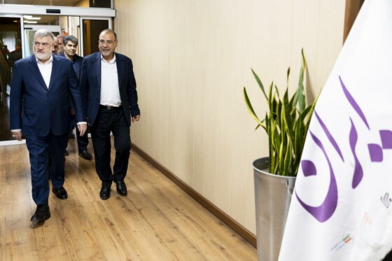 بازدید استاندار تهران از روزنامه ایران