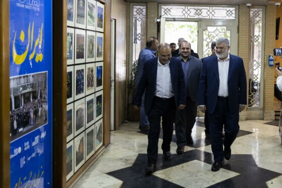 بازدید استاندار تهران از روزنامه ایران