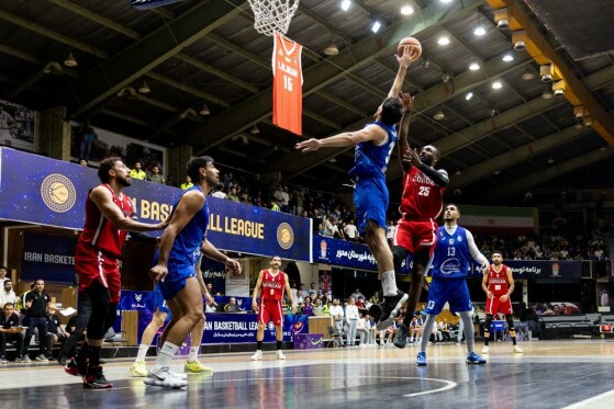 هفته دوم لیگ برتر بسکتبال؛ استقلال تهران - شهرداری گرگان