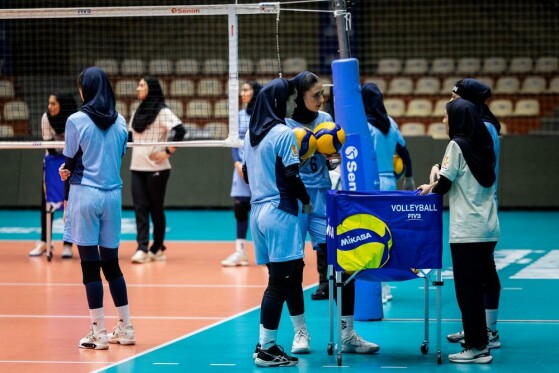 آخرین تمرین تیم ملی والیبال جوانان