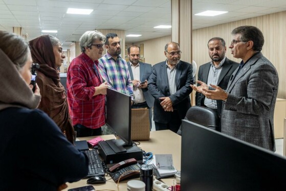 بازدید مدیر عامل شستا از روزنامه ایران