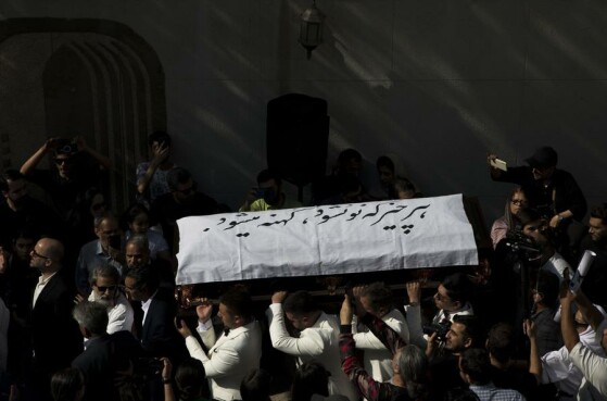 تشییع پیکر زنده یاد ناصر تقوایی